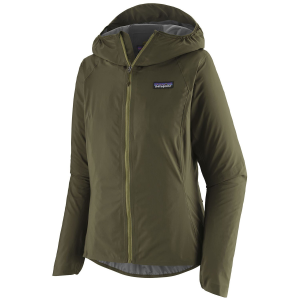 Women's Patagonia Dirt Roamer Jacket 2025 in Green size X-Small | Nylon/Polyester