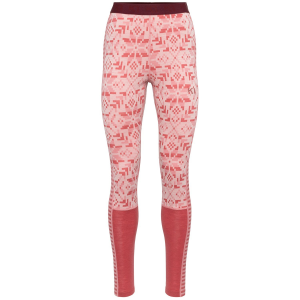 Women's Kari Traa Else Wool Pants 2025 in Pink size Large | Wool/Micron/Plastic