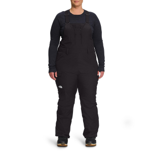 Women's The North Face Freedom Insulated Plus Bibs 2025 in Black size 1X | Nylon