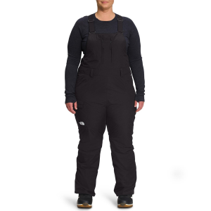 Women's The North Face Freedom Insulated Plus Tall Bibs 2025 in Black size 3X | Nylon