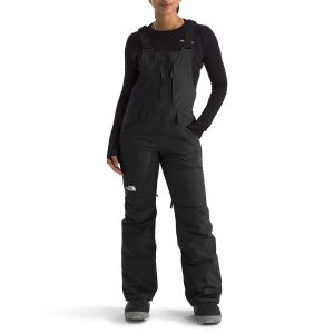 Women's The North Face Freedom Insulated Short Bibs 2025 in Black size Small | Nylon