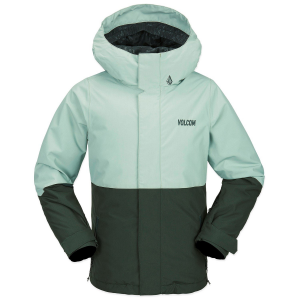 Kid's Volcom Sass'N'Fras Insulated Jacket Girls' 2025 in Green size Large