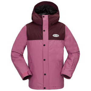 Kid's Volcom Stone.91 Insulated Jacket 2025 in Purple size 2X-Large
