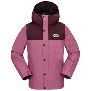 Kid's Volcom Stone.91 Insulated Jacket 2025 in Purple size X-Large