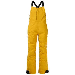 Women's Burton AK Kimmy GORE-TEX 3L Stretch Bibs 2025 in Yellow size Large