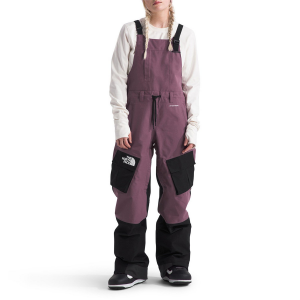 Women's The North Face Dragline Bibs 2025 in Pink size Large | Polyester
