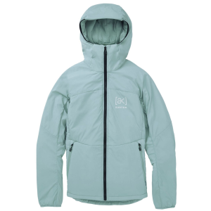 Women's Burton AK Helium Hooded Stretch Jacket 2025 in Green size Large | Nylon