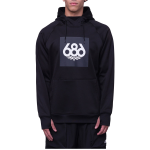 686 Bonded Fleece Pullover Hoodie Men's 2024 in Black size Small | Polyester