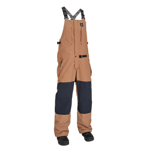 Airblaster Beast Bibs Men's 2025 in Brown size Small