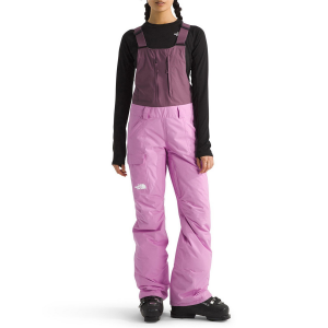 Women's The North Face Freedom Insulated Bibs 2025 in Pink size X-Large | Polyester