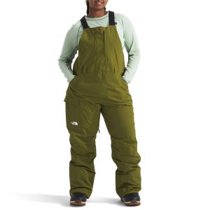 Women's The North Face Freedom Insulated Plus Bibs 2025 in Green size 3X | Nylon