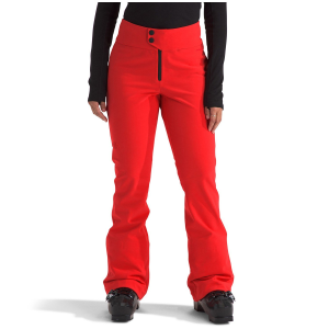 Women's The North Face Snoga Tall Softshell Pants 2025 in Red size X-Large | Elastane/Rubber/Polyester