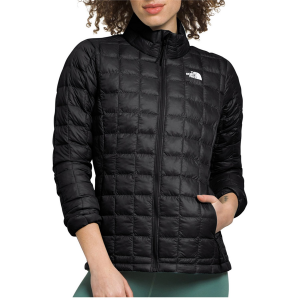 Women's The North Face ThermoBall(TM) Eco Jacket 2.0 2025 in Black size X-Small | Nylon/Polyester