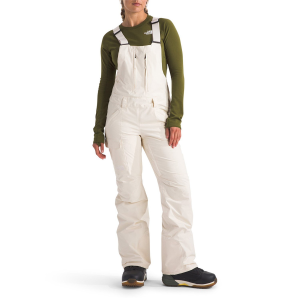 Women's The North Face Freedom Tall Bibs 2025 in White size Large