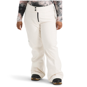 Women's The North Face Snoga Plus Softshell Pants 2025 in White size 2X | Elastane/Polyester