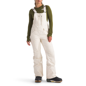 Women's The North Face Freedom Tall Bibs 2025 in White size Medium