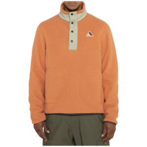 Armada Kenlem Fleece Popover Unisex 2025 in Orange size Large | Lycra/Polyester