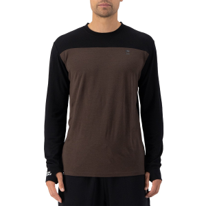 MONS ROYALE Yotei Long-Sleeve Top Men's 2025 in Green size X-Large | Wool