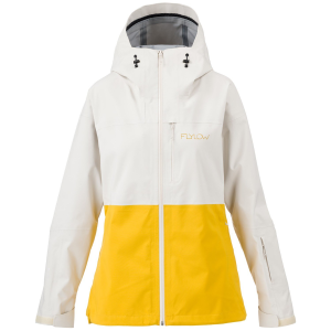 Women's Flylow Lucy Softshell Jacket 2025 White size Small | Polyester