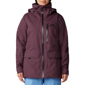 Women's Mountain Hardwear Firefall(TM) Insulated Parka Jacket 2025 in Purple size X-Large | Nylon