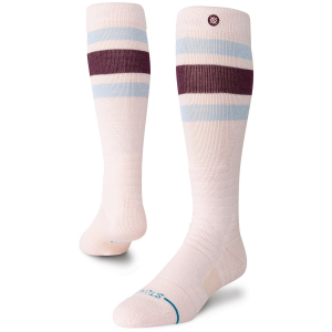 Stance Boyd Mid Wool Snow Socks 2025 in Pink size Medium | Nylon/Wool/Elastane