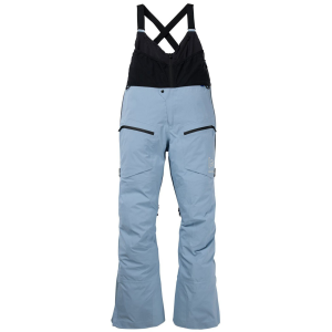 Women's Burton AK GORE-TEX Tusk Pro 3L Hi-Top Bibs 2025 in Blue size Small
