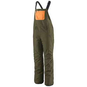 Women's Patagonia Powder Town Bibs 2025 - XXS in Green size 2X-Small | Polyester