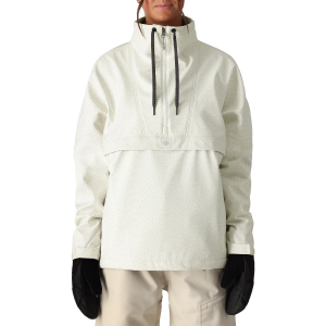 Women's 686 Waterproof Anorak Softshell Jacket 2026 in White size Medium | Polyester