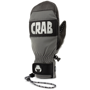 Crab Grab Punch Mittens 2025 in Gray size Large