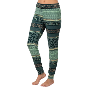 Women's Kari Traa Kari PJ Pants 2025 in Green size Small | Cotton/Viscose