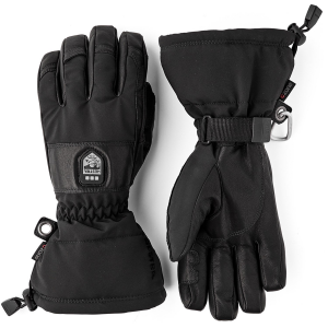Hestra Heater Gauntlet Gloves 2026 in Black size 11 | Spandex/Leather/Polyester
