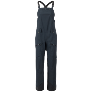Women's Flylow Foxy Short Bibs 025 in Black | Polyester