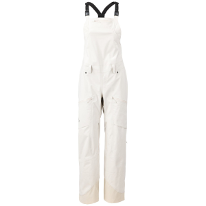 Women's Flylow Foxy Short Bibs 2025 in White size 12 | Polyester