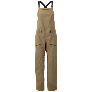Women's Flylow Foxy Bibs 2025 in Khaki size 10 | Polyester