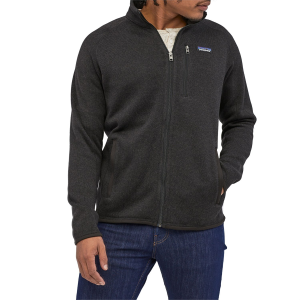 Patagonia Better Sweater(R) Jacket Men's 2025 in Black size Small | Polyester