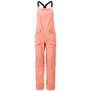 Women's Flylow Foxy Bibs 025 in Orange | Polyester