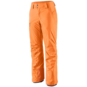 Women's Patagonia Insulated Powder Town Pants 2025 in Orange size X-Large | Polyester