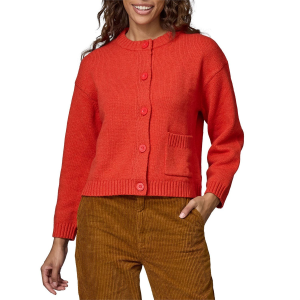 Women's Patagonia Recycled Wool Sweater Jacket 2024 in Red size X-Small | Nylon/Wool