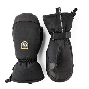 Hestra CZone Mountain Mittens 2026 in Black size 9 | Leather/Polyester