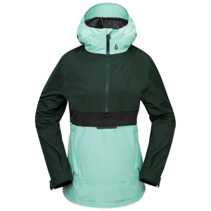 Women's Volcom Ashfield Pullover Jacket 2025 in Green size X-Small