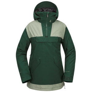 Women's Volcom Fern Insulated GORE-TEX Pullover Jacket 2025 in Green size X-Small