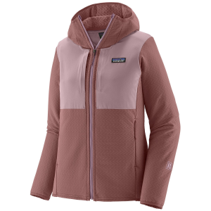 Women's Patagonia R2 CrossStrata Hoodie 2025 - XXS in Purple size 2X-Small | Spandex/Polyester/Plastic
