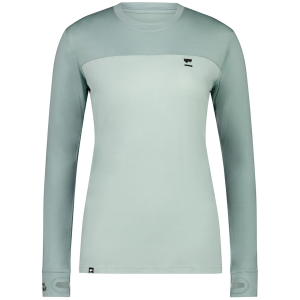Women's MONS ROYALE Yotei BF Long-Sleeve Top 2025 in Green size Small | Wool