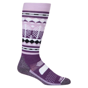 Women's Burton Performance Midweight Socks 2026 in Purple size Small/Medium | Wool