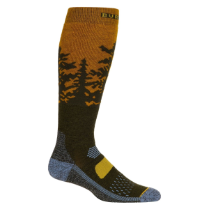 Burton Performance Midweight Socks 2026 in Gold size Small | Wool