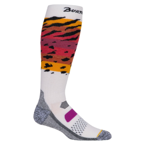 Burton Performance Midweight Socks 2026 in Yellow size Large | Wool