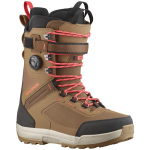 Salomon Echo Lace SJ Boa Snowboard Boots 2025 in Brown size 10 | Rubber