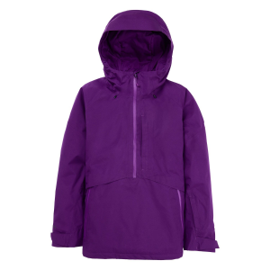 Women's Burton Pillowline GORE-TEX Anorak Jacket 2025 in Purple size 2X-Large | Polyester