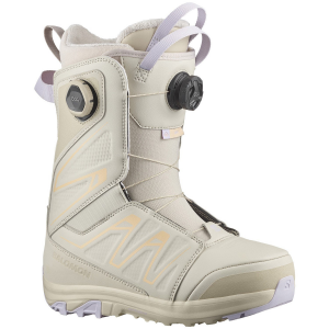 Women's Salomon Ivy BOA SJ Snowboard Boots 2025 in White size 10 | Rubber