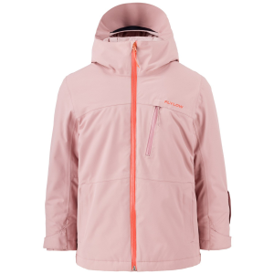 Kid's Flylow Explorer Jacket 2025 in Pink size Large | Polyester